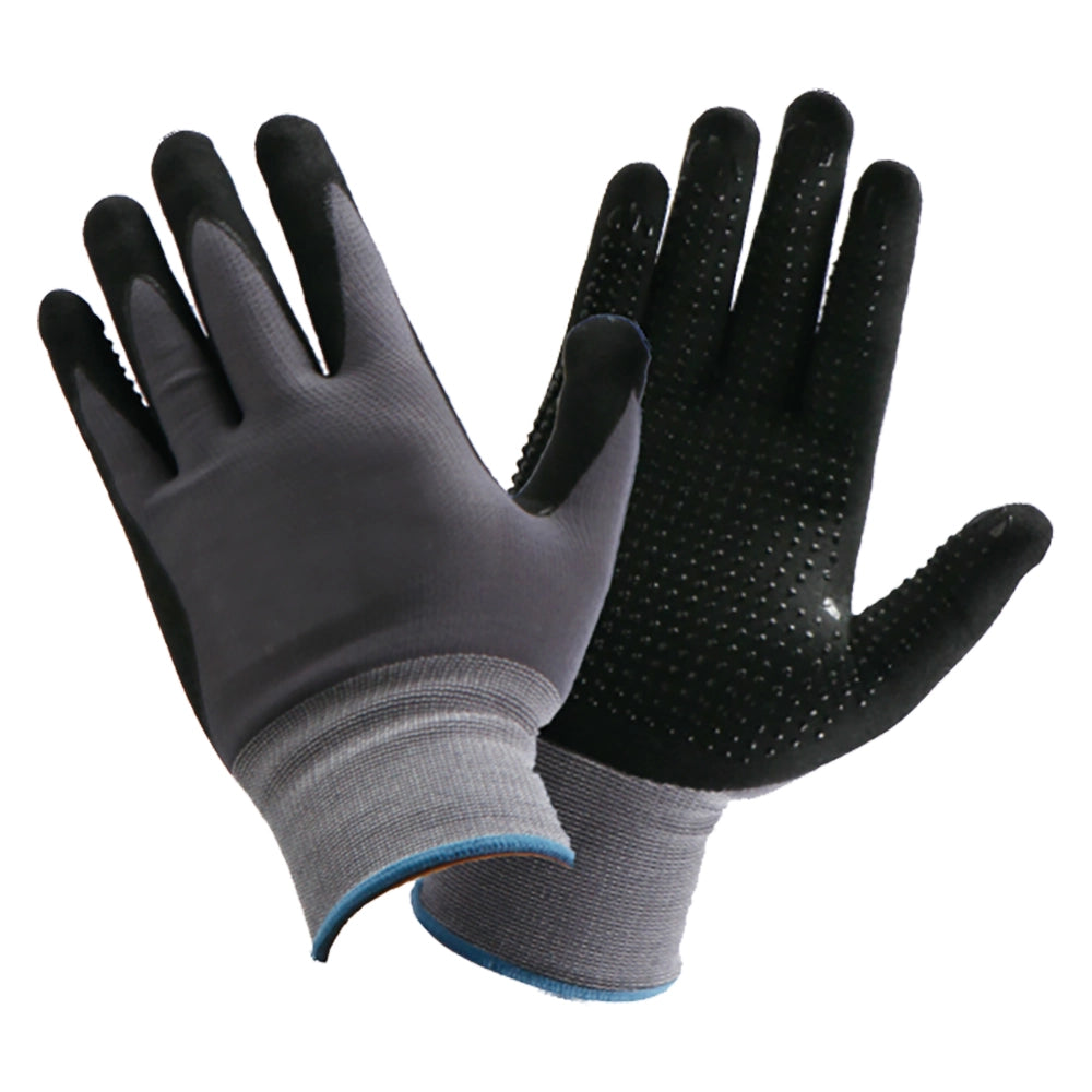 GUANTI NITRILE / NYLON Tg. 10 (XL)- 12 coppia  - GRIFON SAFETY