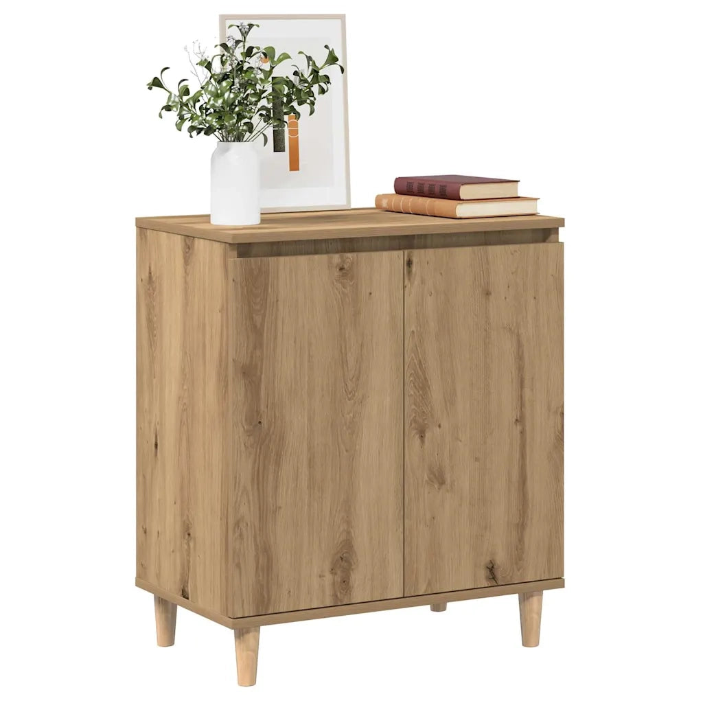 Credenza | Madia | Buffet da pranzo | Armadio da pranzo Rovere Artigianale 60x35x70 cm in Legno Multistrato