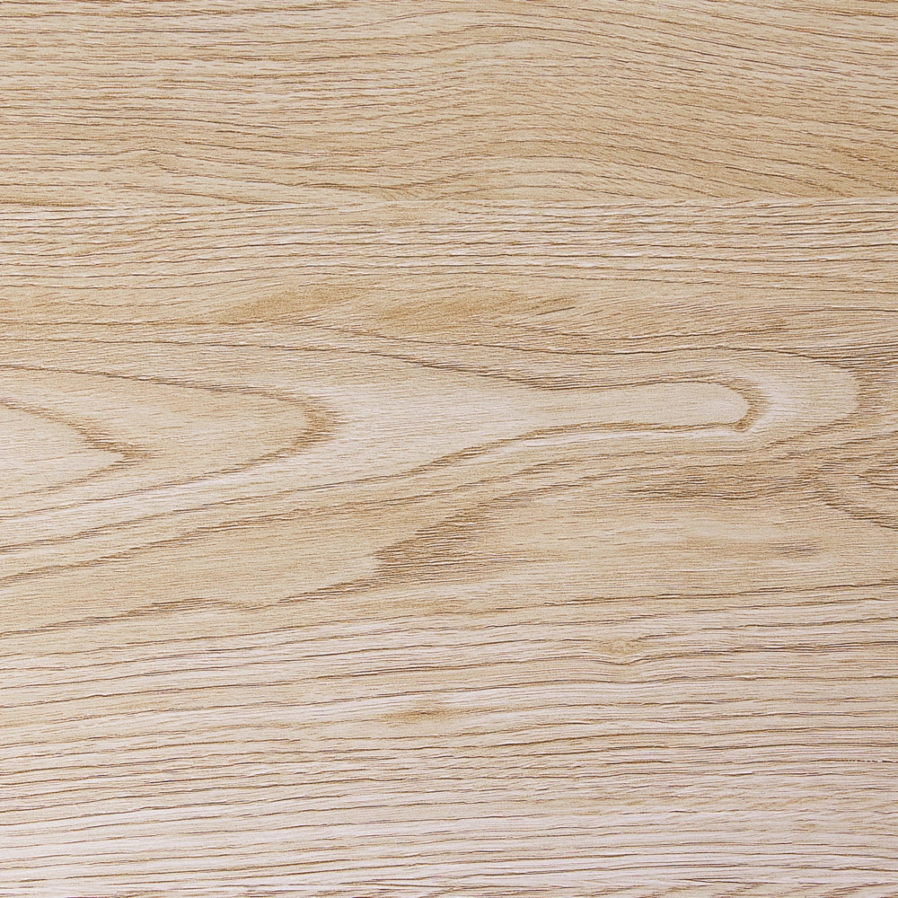 Tavolo da pranzo in legno chiaro 180 x 85 cm con gambe in metallo Nero da cucina