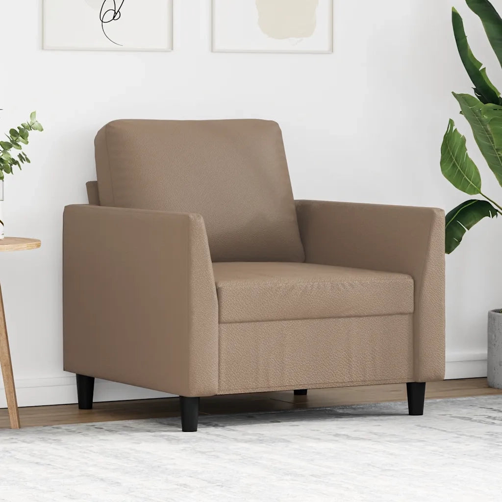 Poltrona-Divano Sedia Cappuccino 60 cm in Similpelle 102953