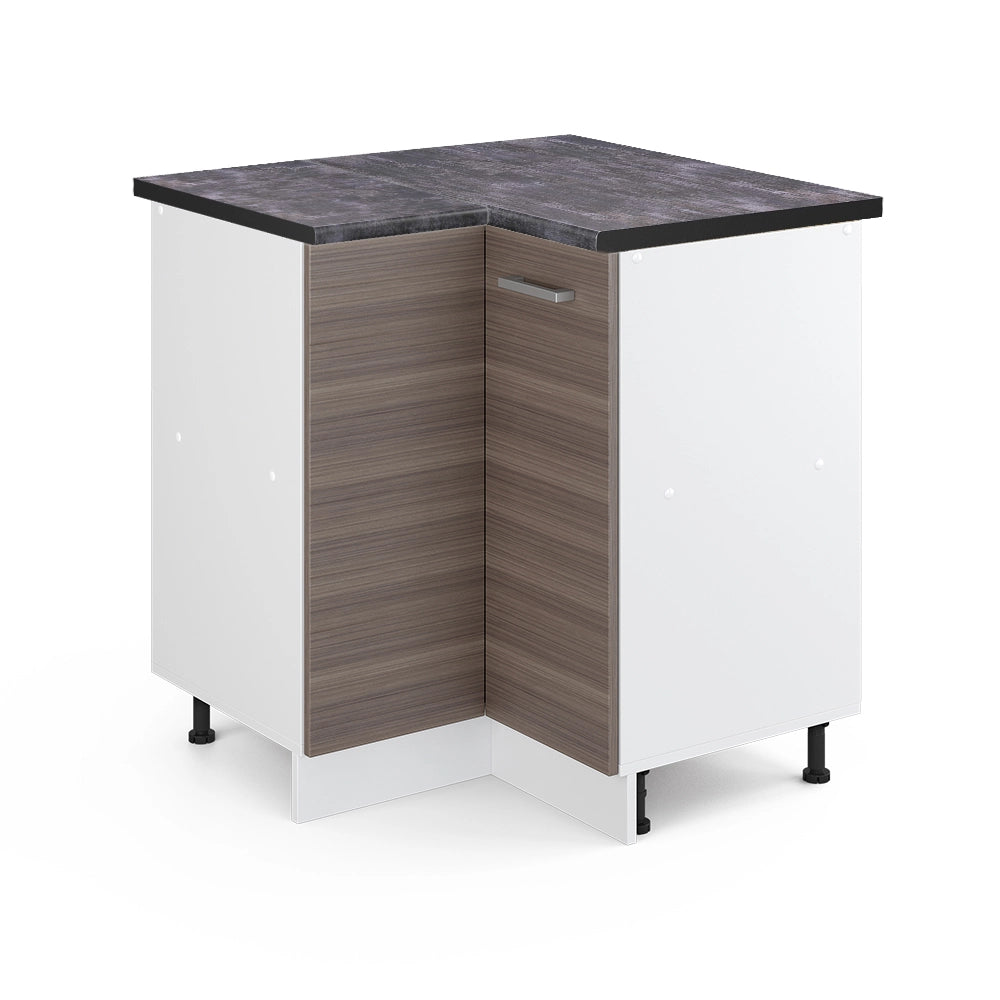 Vicco Mobile ad angolo cucina Grigio 75.6 cm , PL Antracite