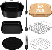 Accessori per Airfryer - Set di Accessori per Airfryer - Adatto per Fritto ad Aria