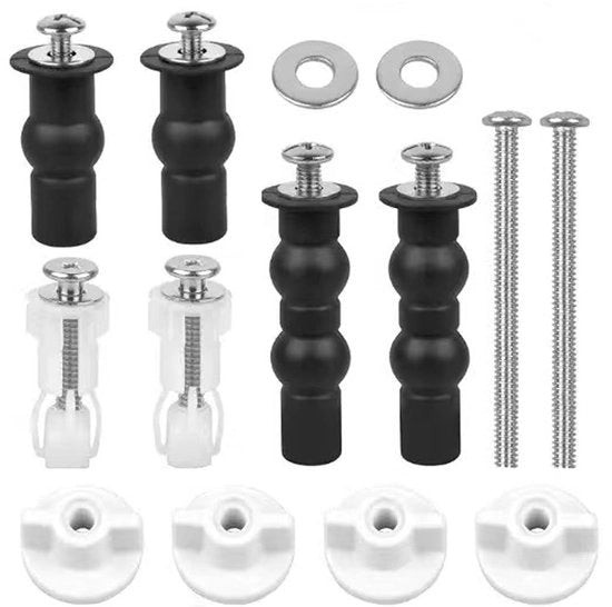Kit di fissaggio per sedile idraulico, 14 fissaggi per sedile idraulico, viti per sedile idraulico, kit di fissaggio per sedile idraulico, parti di ricambio per sedile idraulico (kit di fissaggio)