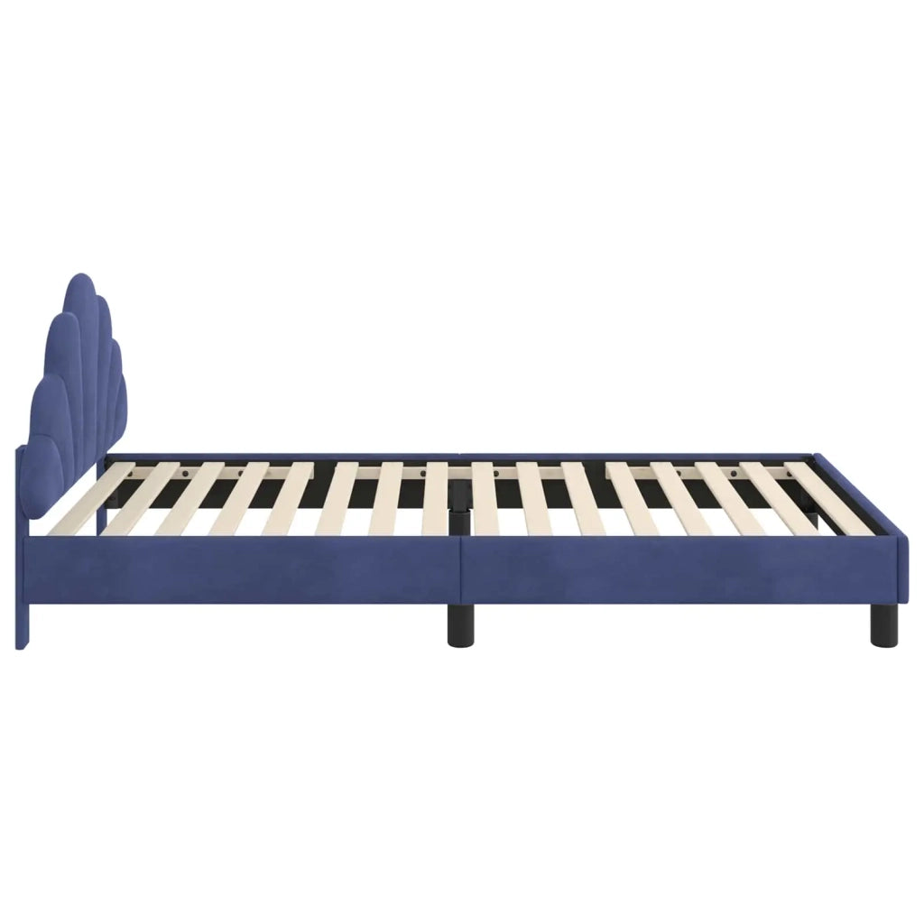 Struttura letto bambini con testata-Giroletto per bambini Blu Polizia 80 x 200 cm 458567