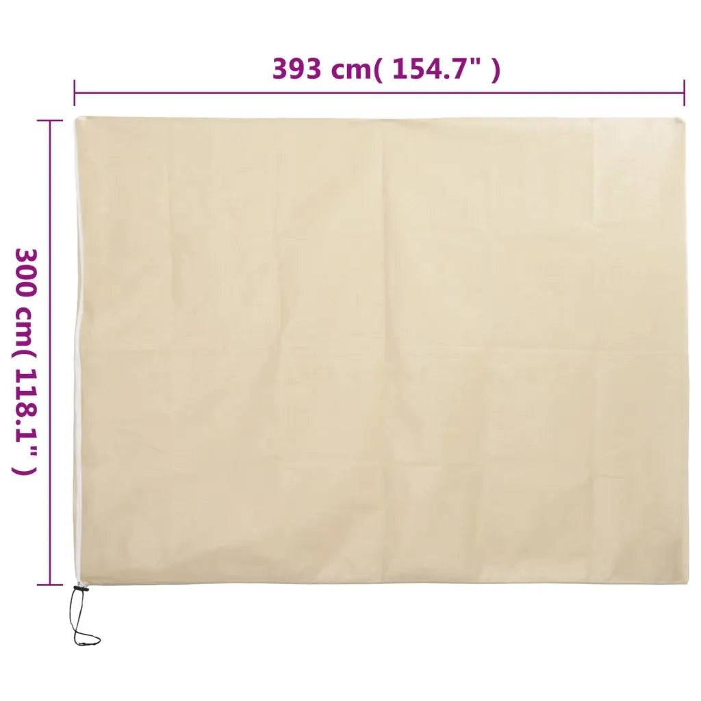 Copertura con Cerniera per Piante 70 g/m2 3,93x3 m CFW3877970