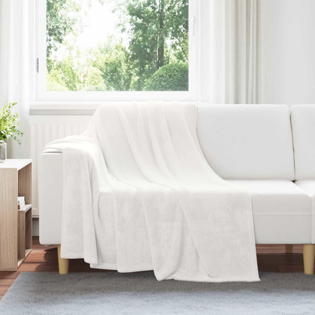 Coperta Bianco 150 x 200 cm Panno 42016782
