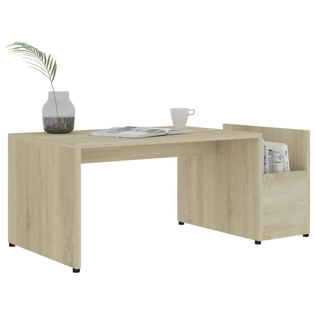 Tavolino da salotto | Tavolino da caff¨¨ | Tavolino da Soggiorno Rovere Sonoma 90x45x35 cm Legno Multistrato