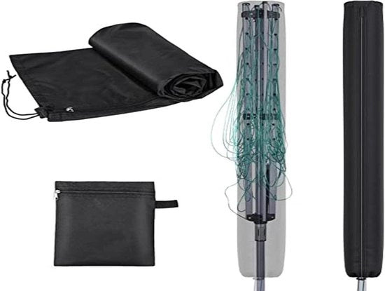 Copertura impermeabile per mulino a secco - acqua e UV resistente - 1 pezzo - nero - 420D