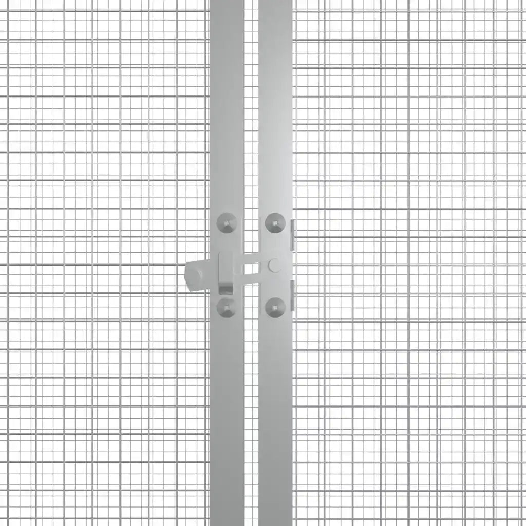 Gabbia per Polli Antracite 200x91x100 cm Acciaio Zincato cod mxl 41440