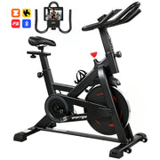 Ciclismo Indoor Bicicletta ¨C zephmum ¨C Regolabile con APP Magnetica LCD
