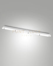 3481-55-102 EDISON MONTATURA BIANCA RETTANGOLARE 5 FORI  L.110x8cm