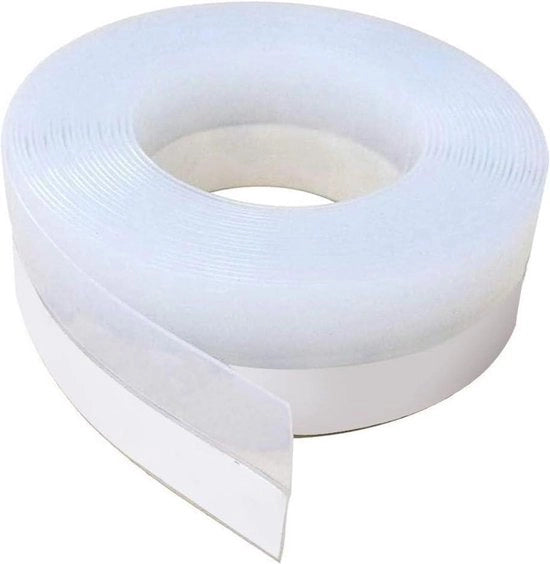 Striscia di sigillatura a silicone trasparente - blocco multifunzionale - impermeabile al suono - impermeabile al vento - protezione contro la polvere - 35 x 500 cm