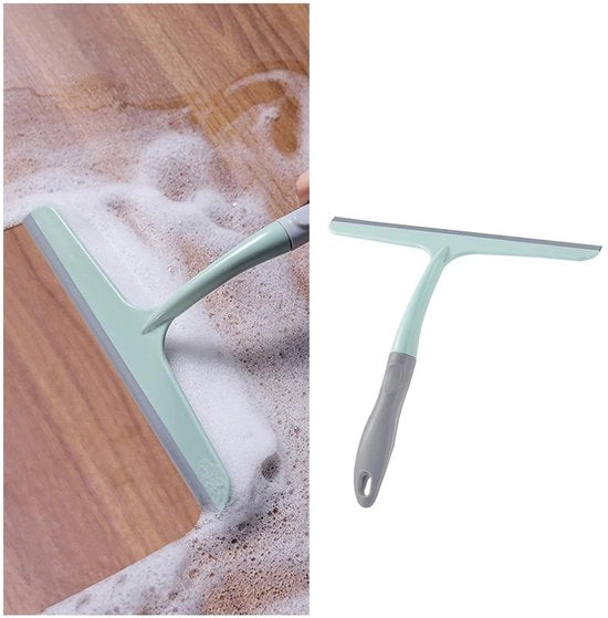 Trekker per Finestre Antiscivolo - Pulitore per Finestre Multifunzionale - Silicone - Accessori per Auto - Trekker per Finestre - Dimensioni 3,5 x 25 x 26 cm - Asciugamano per Parabrezza