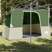 vidaXL Tenda con tetto Altro Verde e Nero 280 x 220 x 176 cm