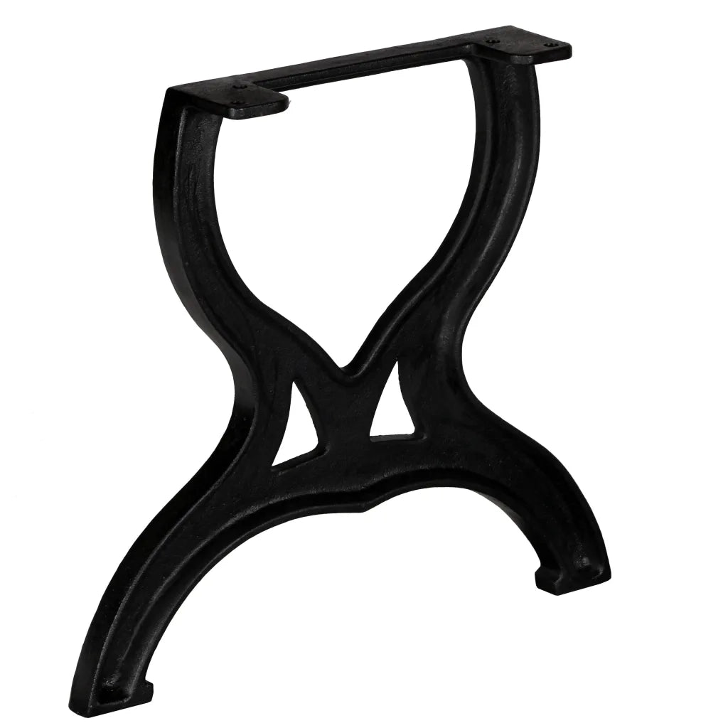 Gambe per Tavolino da CaffÃ¨ 2 pz a Forma di X in Ghisa cod mxl 56171