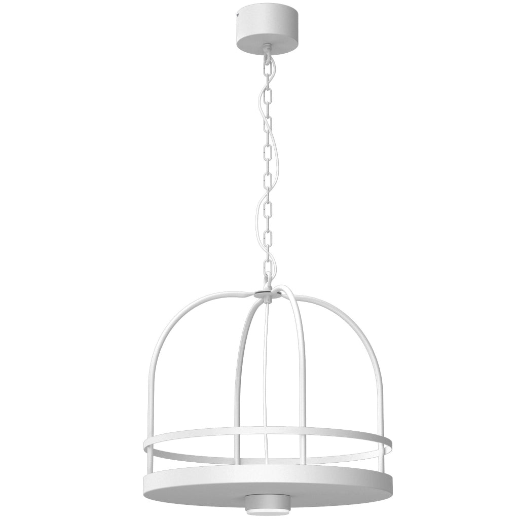 Lampada sospesa Zona 1 luce bianca metallo GX53 Luminex