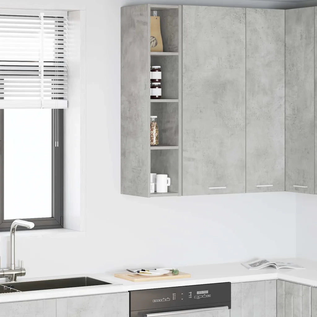 Armadio pensile Grigio cemento 20 x 29,5 x 100 cm 884453