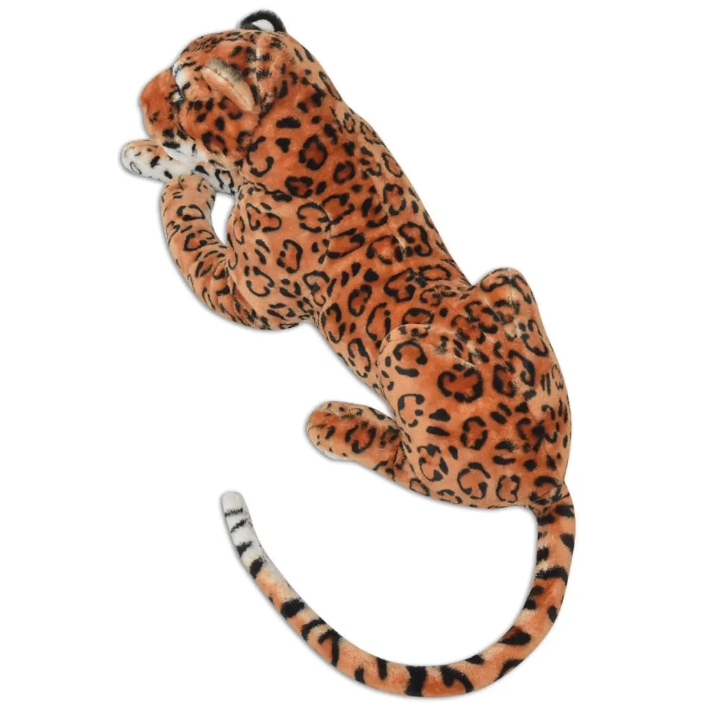 Giocattolo in Peluche Leopardo Marrone XXL CFW3038195