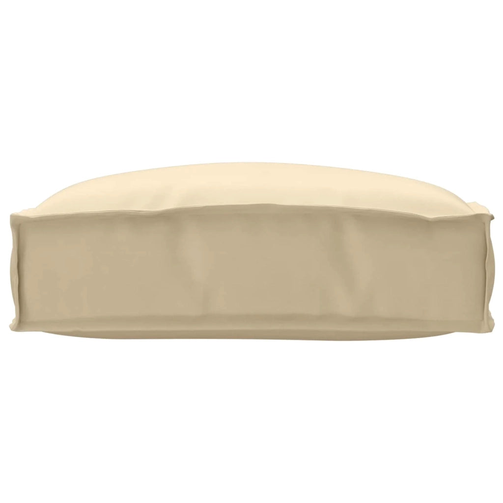 Cuscino Beige 50 x 50 x 12 cm Tessuto Oxford 42001471