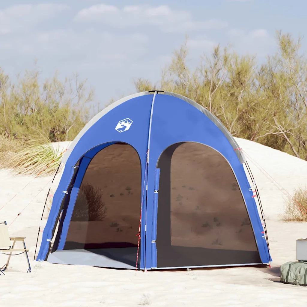 Tenda da Piscina con tetto Blu Azzurro 366 x 305 x 231 cm 4100652
