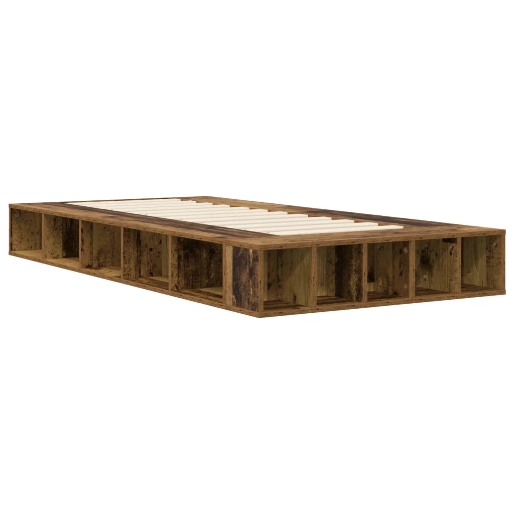 Telaio del letto con storage Legno antico 80 x 200 cm 3429552