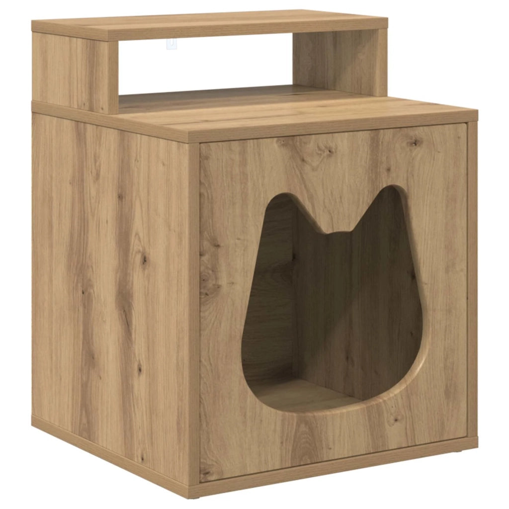 Casa per Gatti Rovere Artigianale 42,5 x 40 x 53,5 cm 8000697