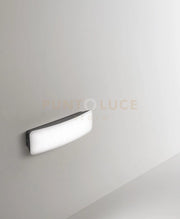 GES150- SEGNAPASSI LED 4000K 600LM 7W GRIGIO ANTRACITE IN POLICARBONATO OPALE