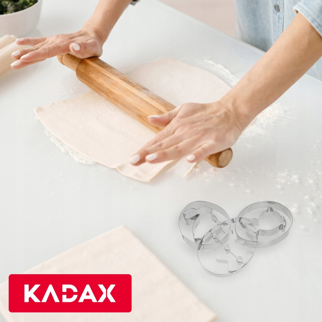Stampo per biscotti di pan di zenzero KADAX, stampo natalizio per uova, taglia uova da 8 cm