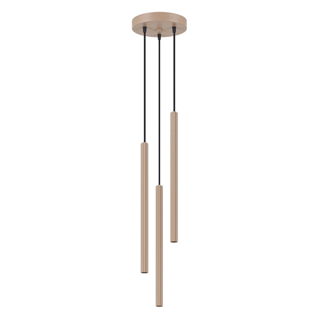 Lampada a sospensione ARCHE 3P taupe