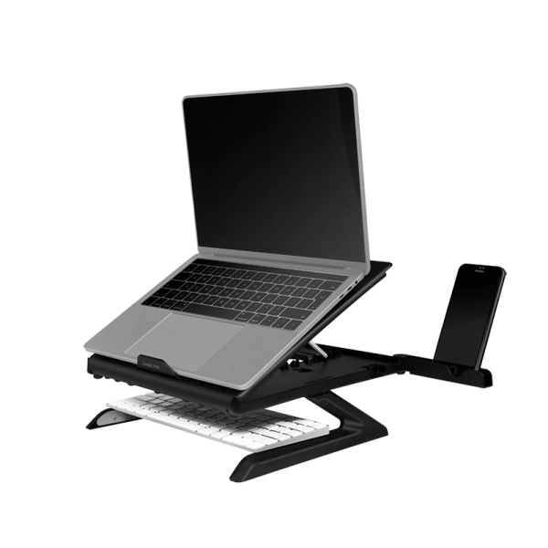 Supporto per Notebook e Tablet 10-15.6'' Ergonomico Nero