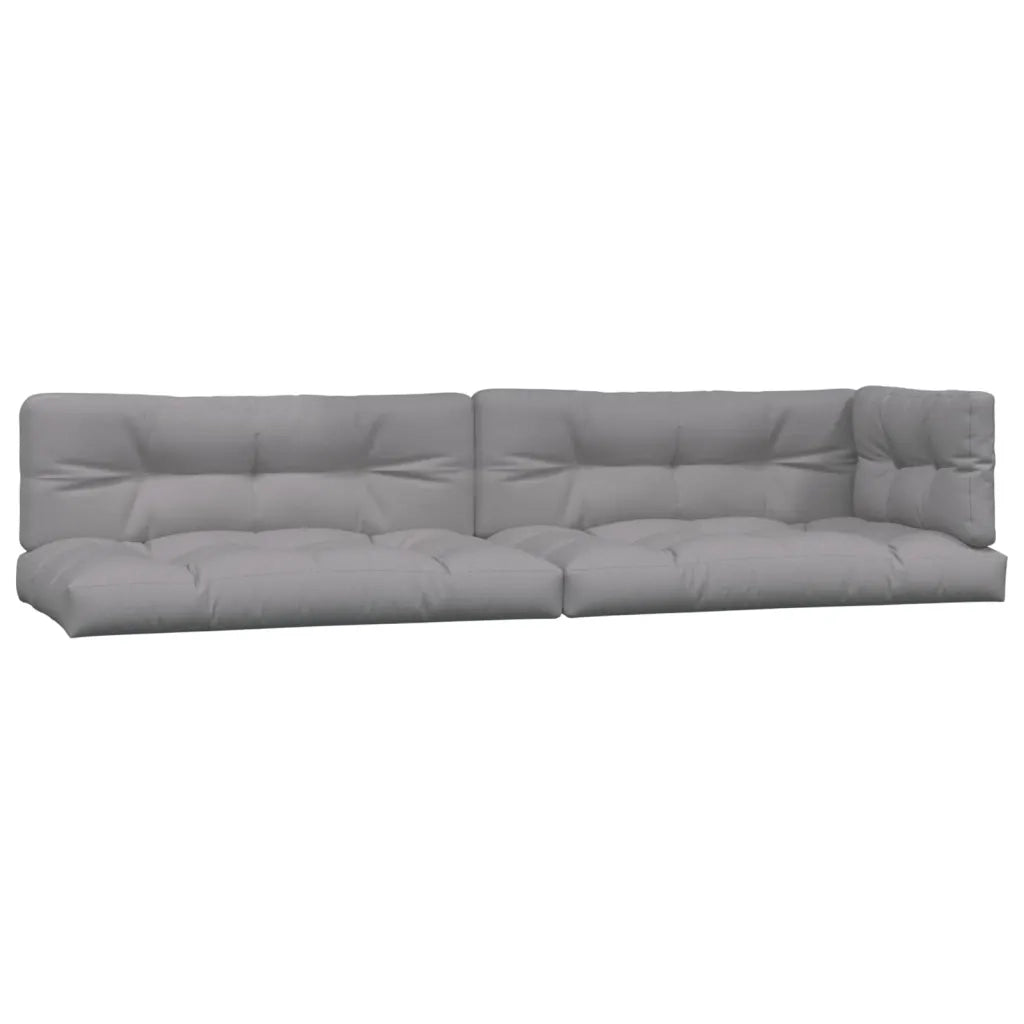 Set Divani Pallet Giardino 4pz Cuscini Legno Massello Acacia