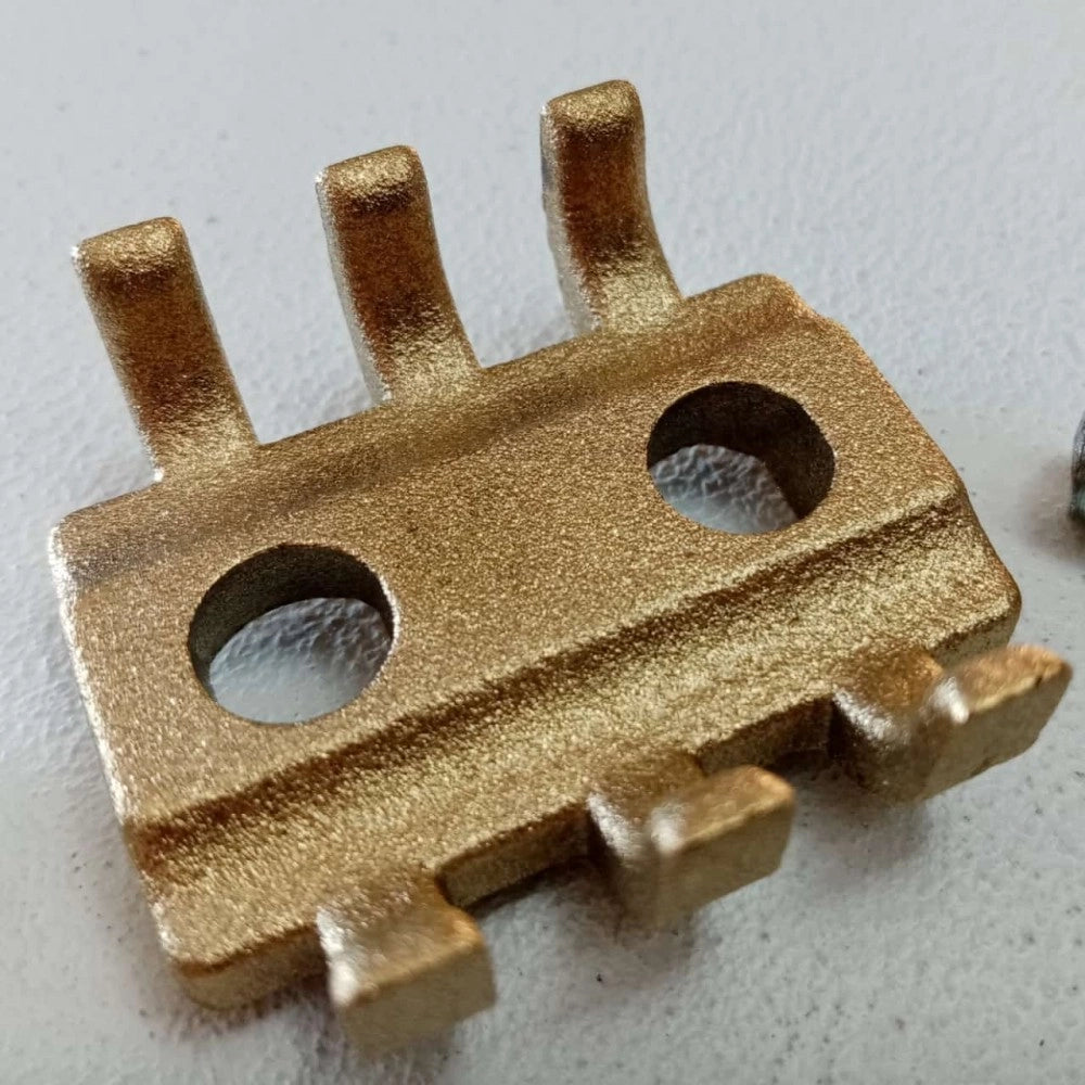 Cem2339 - morsetto bifilare a pettine a 2 bulloni sezione 35-70mm