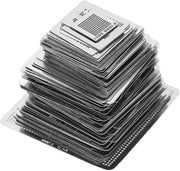 Kit di stencil per rabbottaggio BGA - 130 pezzi - Set di modelli per saldatura per laptop, desktop e schede video.