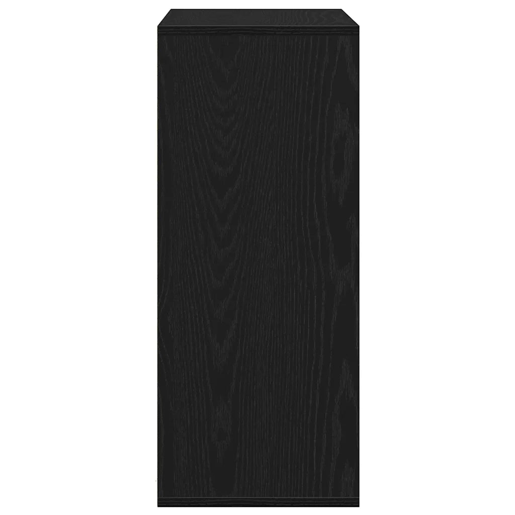 Libreria Nera 60x30x71,5 cm in Legno Multistrato 860311