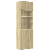 Armadietto Rovere Sonoma 70x42,5x225 cm in Truciolato CFW7379393