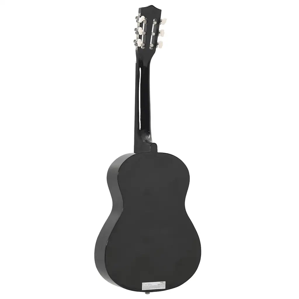 Set Chitarra Classica per Principianti 8 pz Nera 1/2 34" cod mxl 73773