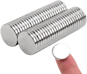 Magneti Neodymium 15x2mm Extra Forti, 50 Pezzi Magneti Ronde per Tavole Magnetizzanti, Magneti Forti Piccoli, Magneti Neodymium per Attività Creative, Magneti per Frigoriferi, Magneti Forti