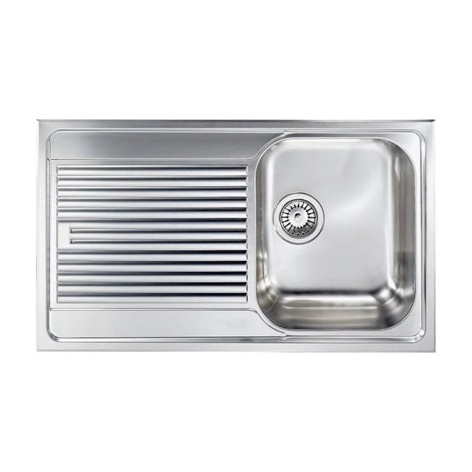 CM Zenith plus 86 x 50 1V Lavello montato su piano Rettangolare Acciaio inossidabile