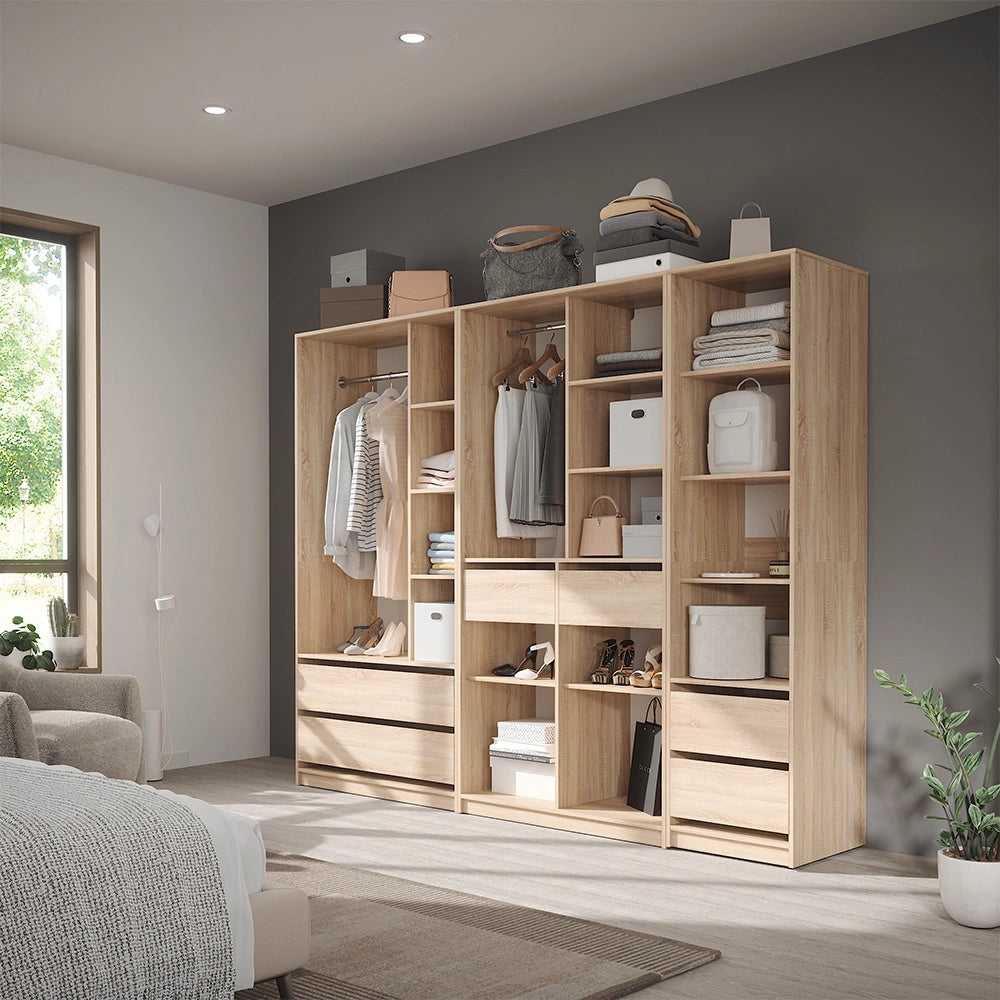 Armadio Elmo Sonoma 50 x 200 cm Vicco