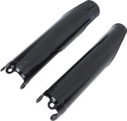 Copricanna anteriore 2 pezzi - Luccicante Nero - CRF250R CRF250X - CRF450R CR125 CR250 - 450 RX .