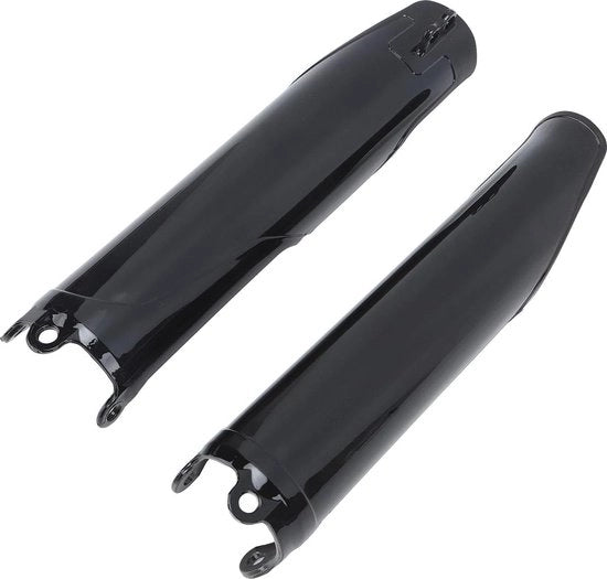 Copricanna anteriore 2 pezzi - Luccicante Nero - CRF250R CRF250X - CRF450R CR125 CR250 - 450 RX .
