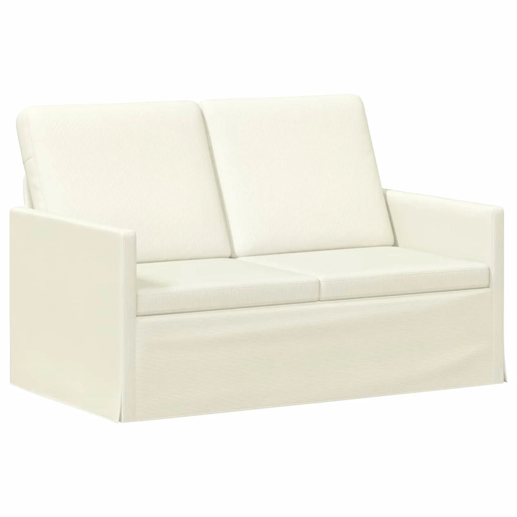 Set di divani 2 pcs Crema Tessuto in Cords 3433244