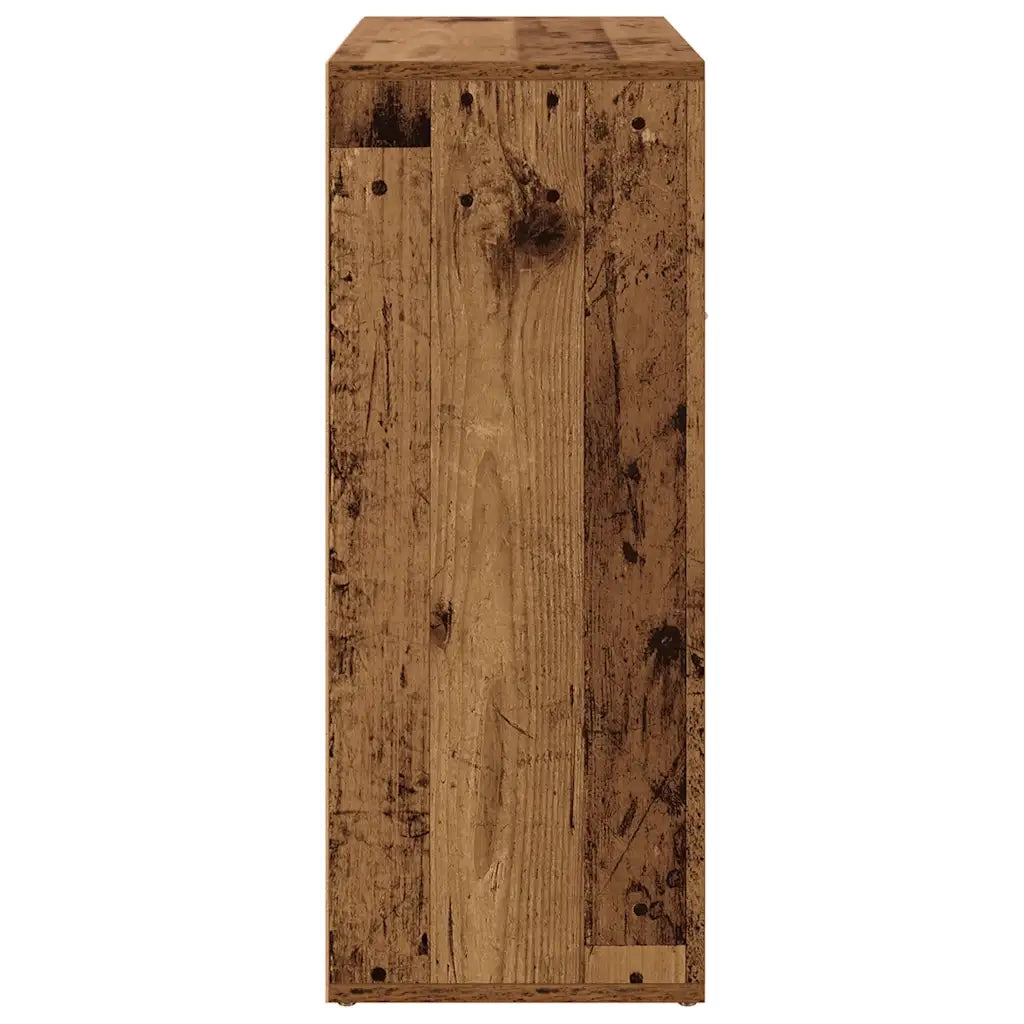 Credenza Legno Antico 60x30x75 cm in Legno Multistrato 855896