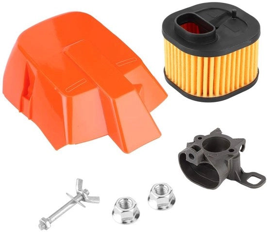 Kit di copertura per filtro dell'aria - Ricambi - Adatto per 362/371/372 XP/XPW - Materiale ABS di alta qualità - Duraturo e resistente agli urti - Installazione facile - Coperchio filtro