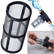 Filtro a Rete 3/4 Pollice – Trattiene Sabbia e Impurità | 42x94 mm, 40 Micron, 10 BAR