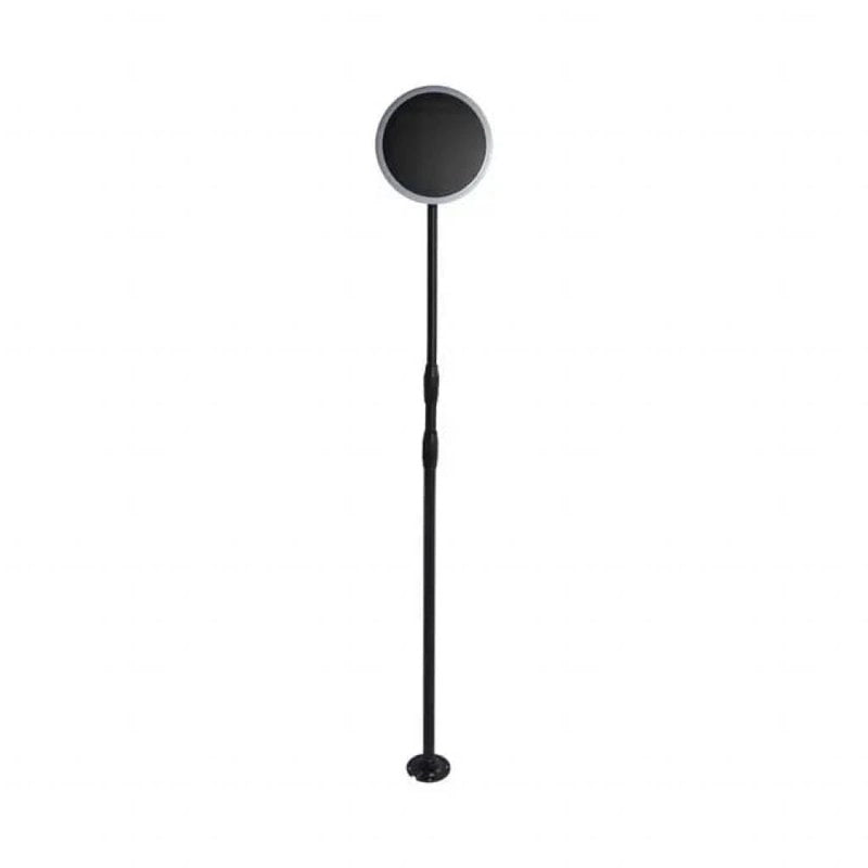 Piantana Solare LED da Giardino 8W con sensore crepuscolare Colore Bianco e Nero 3000K IP65 SKU-6670