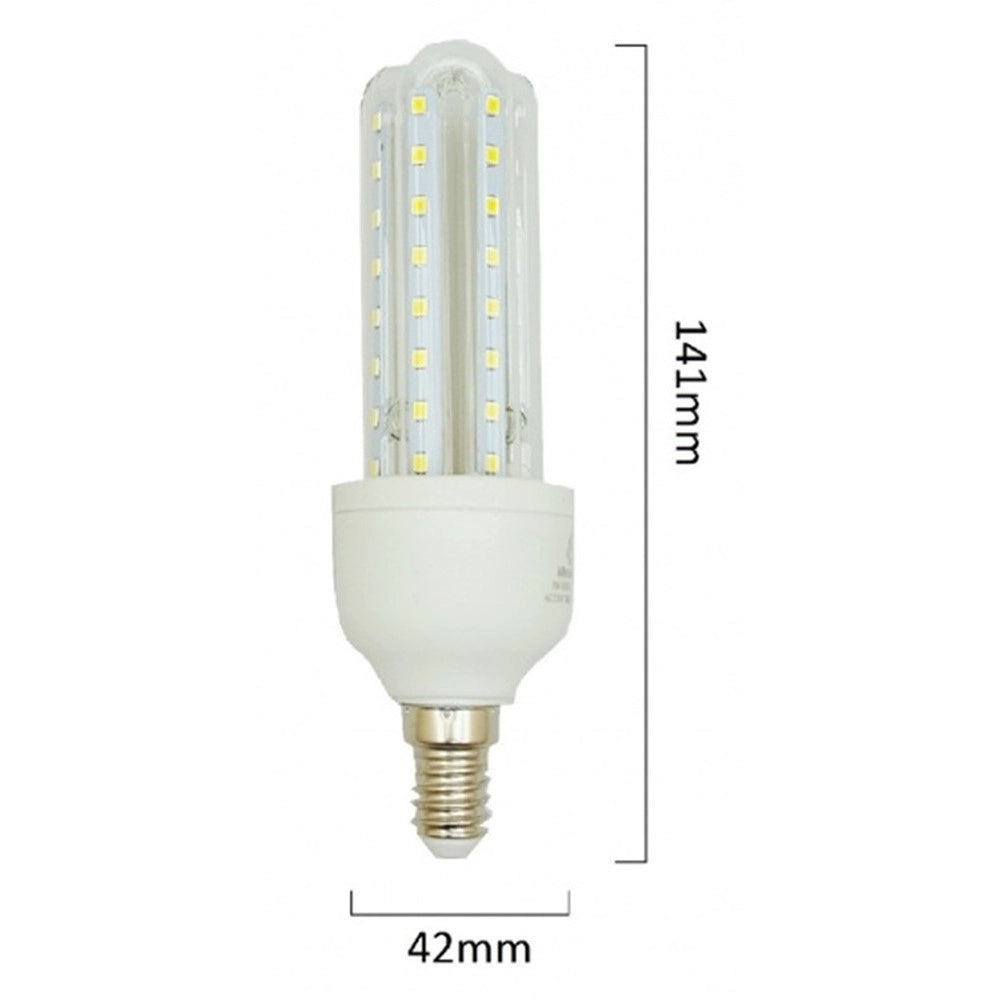 Trade Shop - Lampadina Led E14 12w 3u Jn13 Luce Tubolare Tubo Lineare Luce Calda 3000k 1140lm 87217 -