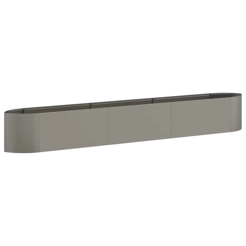 Letto rialzato da giardino Acciaio Corten 300 x 40 x 40 cm 8011732