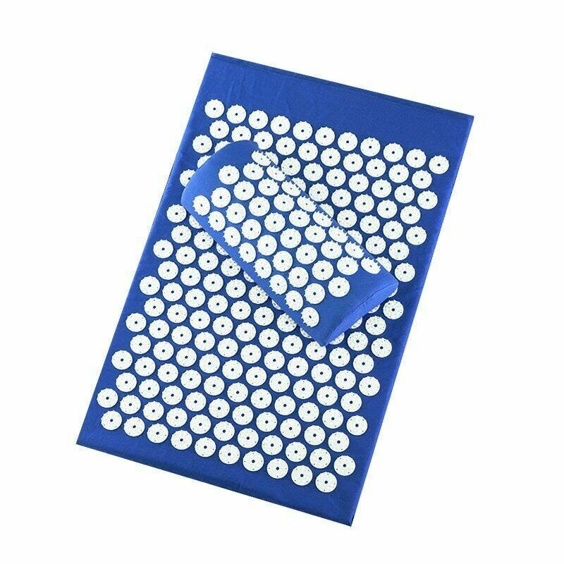 Tappetino agopressione agopuntura tappeto chiodato fitness yoga 60 x 40CM