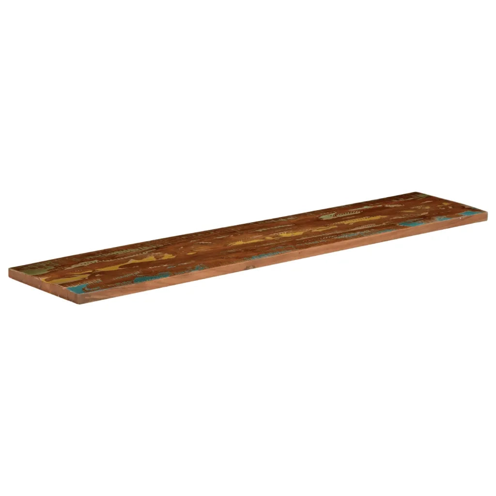 Piano Tavolo 160x20x2,5 cm Rettangolare in Massello di Recupero 371018